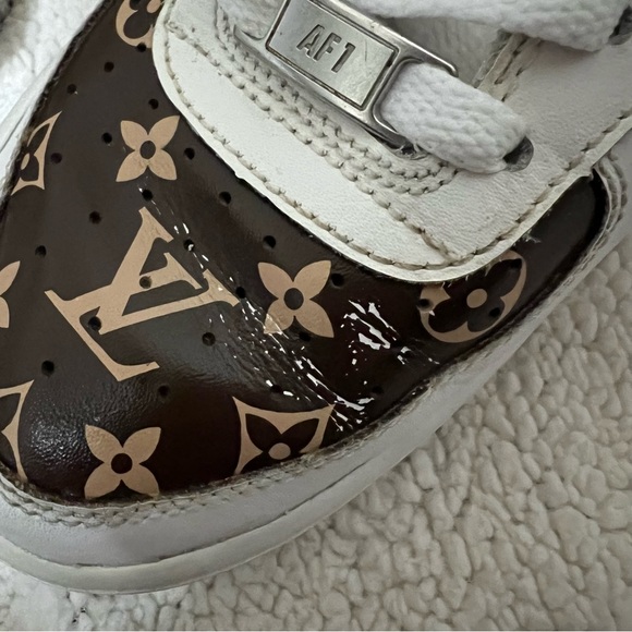 Nike Airforce Ones x Louis Vuitton size Eur 39, 6.5Y - Picture 7 of 11